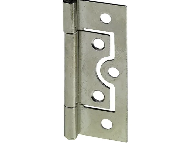 Hettich Lamellentürscharnier 63 mm x 25 mm Stahl vernickelt 2 Stück* Vitrinen