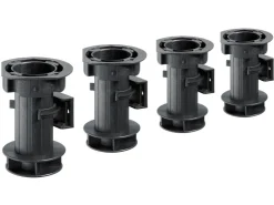 Hettich Sockel-Verstellfuß-Set Ø 25 mm x 100 mm inkl. Klips
