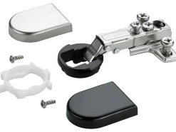 Hettich Topfscharnier 26 mm Vernickelt für vorliegende Glastüren 1 Stück* Vitrinen