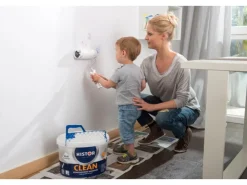 Histor Clean Wandfarbe Weiß seidenmatt 10 l