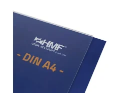 HMF 46916 Acryl Spendenbox Blatteinschub 22 x 15 x 15 cm DIN A4 Transparent