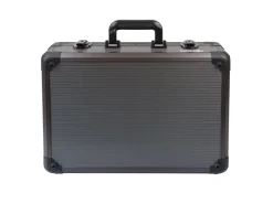 HMF 14502-02 Alu Transportkoffer Kamerakoffer Aufbewahrungskoffer Individuelle Facheinteilung 46 x 15 x 33 cm* Aufbewahrung