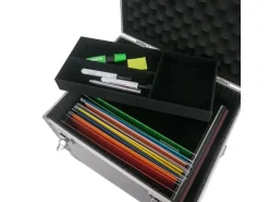 HMF 14812-02 Hängeregister Box Alukoffer DIN A4 Hängemappen 41 x 33 x 36 cm* Aufbewahrung