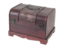 HMF 6411-130 Schatztruhe Holz 30 x 23 x 21 cm Klein Japan* Aufbewahrung