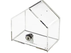 HMF 46911 Spendenbox Aktionsbox Spendenhaus Acryl 138 x 125 x 90 cm* Vitrinen