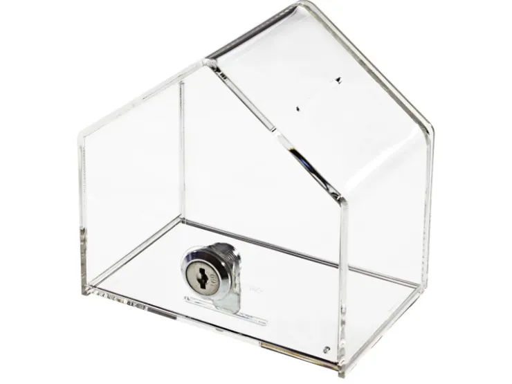 HMF 46911 Spendenbox Aktionsbox Spendenhaus Acryl 138 x 125 x 90 cm* Vitrinen