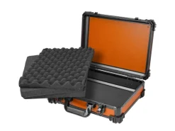 HMF 15502-18 Transportkoffer Rasterschaumstoff Universalkoffer 39 x 29 x 12 cm* Aufbewahrung
