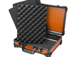 HMF 15502-18 Transportkoffer Rasterschaumstoff Universalkoffer 39 x 29 x 12 cm* Aufbewahrung