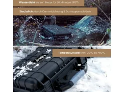 HMF ODK100 Outdoor-Fotokoffer Transportkoffer Rasterschaumstoff 27 x 24 x 13 cm* Aufbewahrung