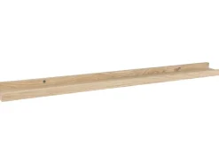 Holz-Bilderleiste Bix 80 cm x 9 cm Eiche* Aufbewahrung|Wandregale