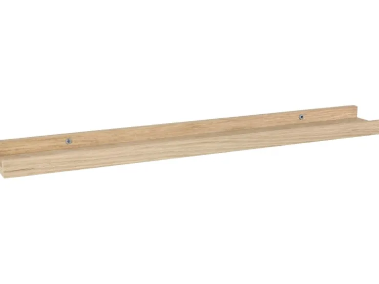 Holz-Bilderleiste Bix 60 cm x 9 cm Eiche* Wandregale|Schweberegale
