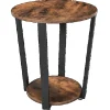 holz4home Beistelltisch Lorie Rund