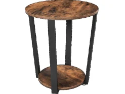 holz4home Beistelltisch Lorie Rund