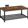 holz4home Couchtisch Connie mit Gitterablage
