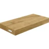 holz4home Schwebendes Wandregal aus Eiche 40cm Ohne Baumkante Natur* Wandregale