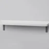 Holz-Wandregal Oldham 80 cm x 20 cm Eiche massiv