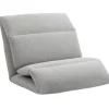 HOMCOM Bodenstuhl mit 5-Stufig mit Liegefunktion 72 x 71 x 60 cm
