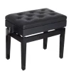 HOMCOM Klavierhocker mit Stauraum Höhenverstellbar 54,5 x 33 x 48-58 cm