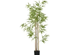 HOMCOM Künstliche Pflanze Kunststoff Metall Ø15 x 180H cm