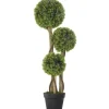 HOMCOM Künstliche Pflanze 90 cm mit Blumentopf Hellgrün* Kunstpflanzen