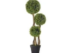 HOMCOM Künstliche Pflanze 90 cm mit Blumentopf Hellgrün* Kunstpflanzen