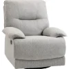 HOMCOM Relaxsessel mit Liegefunktion Leinenoptik Federkernsystem* Sessel