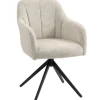 HOMCOM Sessel Wohnzimmer Loungesessel mit Stahlbeine Samtoptik für Schlafzimmer Beige