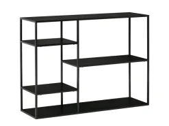 HOMCOM Standregal mit 5 Offenen Fächern Metall 120 x 35 x 87,5 cm* Regalsysteme