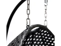 Home Deluxe Hängesessel Twin Polyrattan
