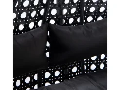 Home Deluxe Hängesessel Twin Polyrattan