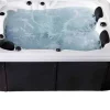 Home Deluxe Outdoor Whirlpool Beach Pure 210 x 155 x 83 cm Dunkelgrau-Weiß* Insektenschutz