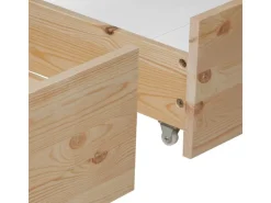 Homestyle4u Bettkasten 2er Set in Braun 82x22 53 cm 2195* Betten