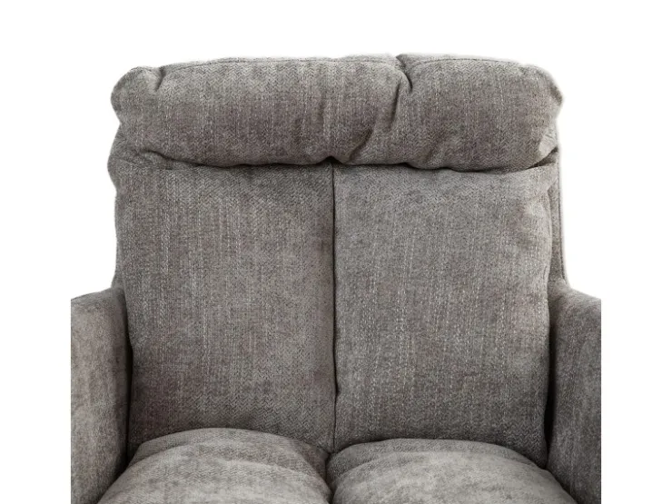 Homestyle4u 2er Set Polsterstühle Drehbar in Grau 2851