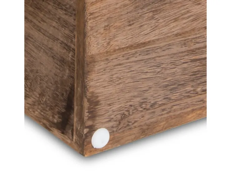 Homestyle4u Hocker Beistelltisch Holz Nachttisch* Tische