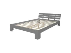 Homestyle4u Holzbett 180x200 mit Lattenrost in 2039* Betten
