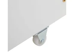 Homestyle4u Schublade Bettkasten mit Rollen in Weiß 2595* Betten