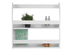 Homestyle4u Wandregal Hängeregal Küchenregal Bücherregal Regal Holz
