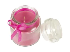 HS Candle Duftkerze & Bonbon Glas Ø7cm Lavendel