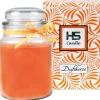 HS Candle Duftkerze & Bonbon Glas Ø10cm Honigmelone