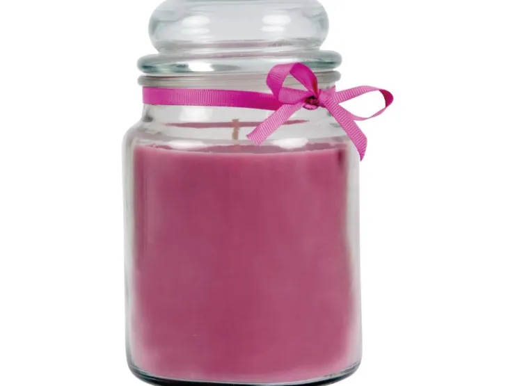 HS Candle Duftkerze & Bonbon Glas Ø10cm Lavendel* Windlichter