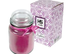 HS Candle Duftkerze & Bonbon Glas Ø10cm Lavendel* Windlichter