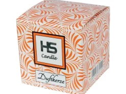 HS Candle Duftkerze & Glas Sternzeichen Honigmelone 50 Stunden Waage* Windlichter