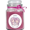 HS Candle Duftkerze & Glas Sternzeichen Lavendel 110 Stunden Zwillinge* Windlichter