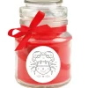 HS Candle Duftkerze & Glas Sternzeichen Rose 30 Stunden Krebs* Windlichter