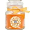 HS Candle Duftkerze & Glas Duft Schriftzug Bonbon Ø7 cm Honigmelone