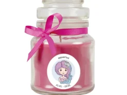 HS Candle Duftkerze & Glas Sternzeichen Lavendel 30 Stunden Wassermann* Windlichter
