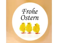 HS Candle Duftkerze & Glas Frohe Ostern Bonbon Ø7 cm Vanille Küken* Ostern