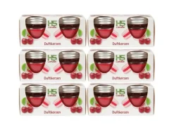 HS Candle Duftkerze Macaron Kerzen 12er Pack Cherry