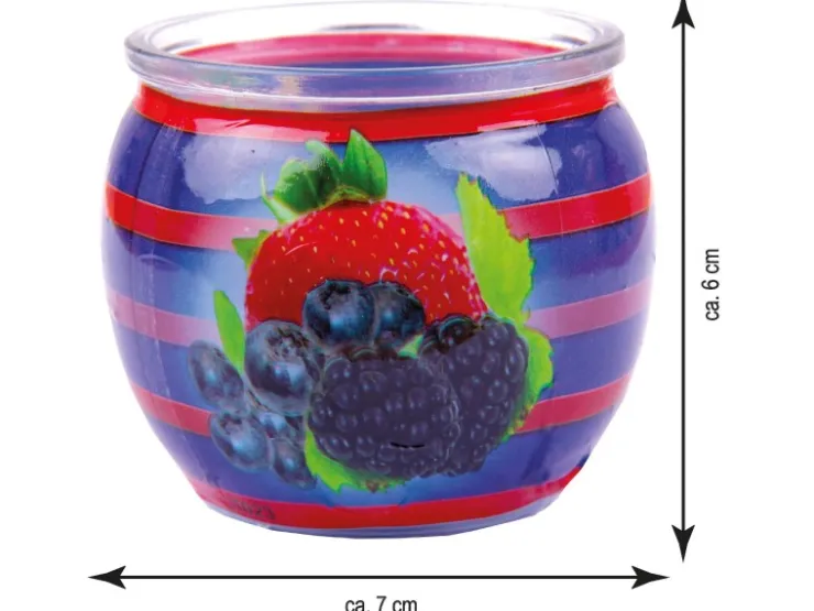 HS Candle Duftkerze Motiv Kerze Raumduft Mixed Berries* Kerzen