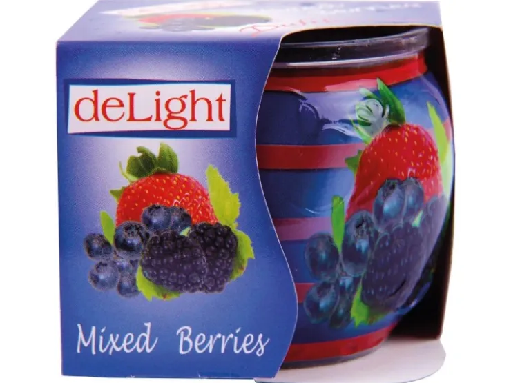HS Candle Duftkerze Motiv Kerze Raumduft Mixed Berries* Kerzen